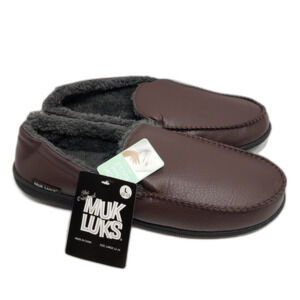 Mukluks Moccasin Slippers Large Size 12-13 Brown